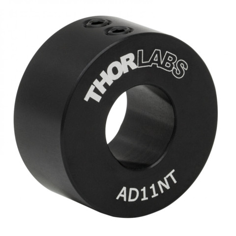 AD11NT - Adapter for cylindrical components Ø11 mm, Ø1", without thread, Thorlabs