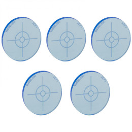 ADF1-P5 - Fluorescent Alignment Discs, Blue, 5 pcs, Thorlabs