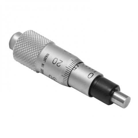 148-201FT-H - Micrometer Head, Max. Shift: 6.5mm, Scale Divisions: 10µm, Flat Tip, Hex Hole: 2mm, Thorlabs