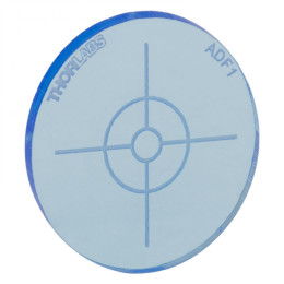 ADF1 - Fluorescent Alignment Disc, Blue, Thorlabs