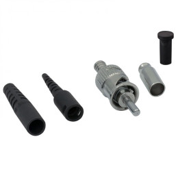 10140G1 - ST®/PC Connector for Multimode Fibers, Bore: Ø144 µm, Steel Ferrule, Thorlabs